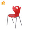 Student Plastic Chair with Steel Frame