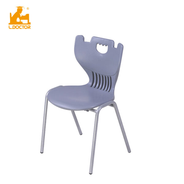 Student Plastic Chair with Steel Frame