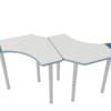 Modular Collaborative Student Desk Set (E-03005-1)