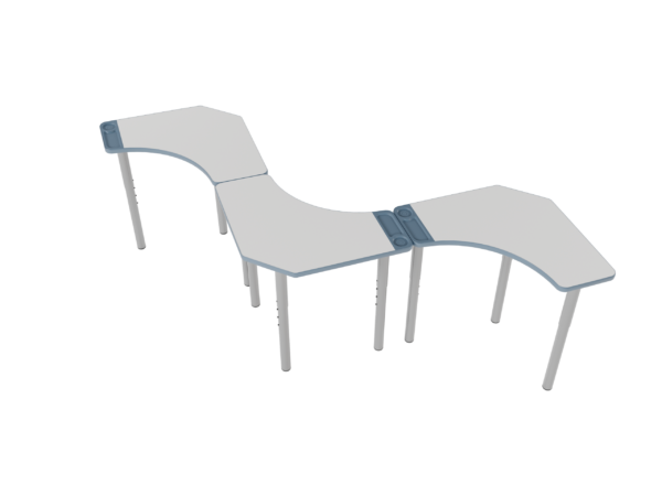Modular Collaborative Student Desk Set (E-03005-1)