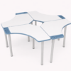 Modular Collaborative Student Desk Set (E-03005-1)