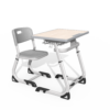 HY-0235L Height-Adjustable Student Desk & Chair Set