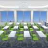 Single Student Desk & Chair Set (HY-0397)