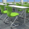 Single Student Desk & Chair Set (HY-0397)