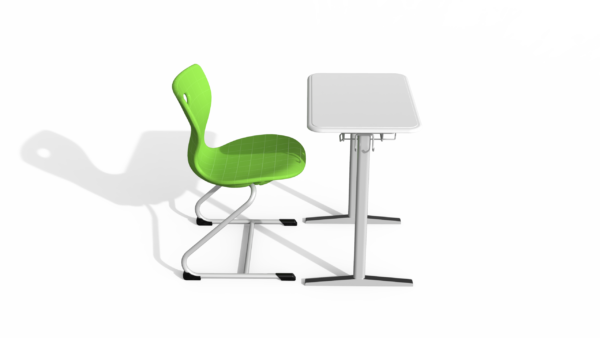Single Student Desk & Chair Set (HY-0397)