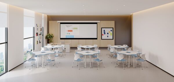 Modular Collaborative Student Desk Set (E-03005-1)