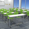 Compact Student Desk and Chair Set (HY-0203)