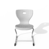 Flexible sled base student chair (HY-0267)