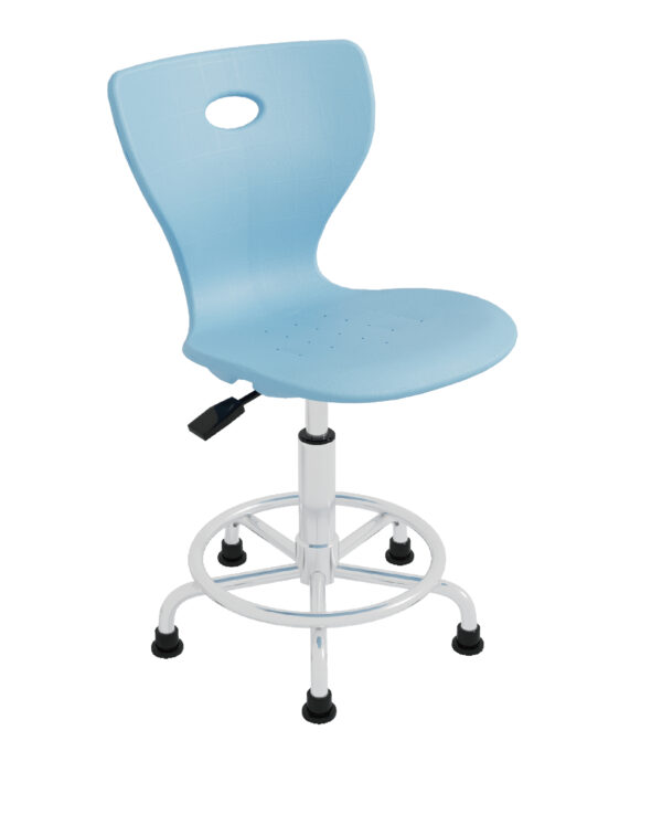 Adjustable Lab Chair with Foot Ring (HY-03106)