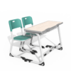 Double Student Desk and Chair Set (HY-0429)