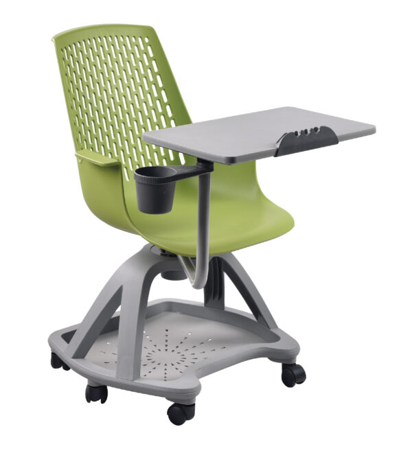 Mobile student desk chair (HY-1710)