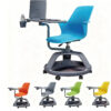 Mobile student desk chair (HY-1710)