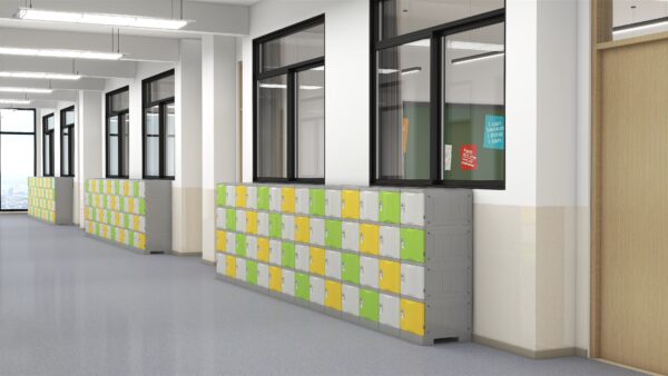 Compact modular storage locker (HY-2083)