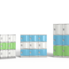 Compact modular storage locker (HY-2083)