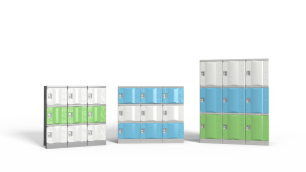 Compact modular storage locker (HY-2083)