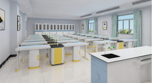 Laboratory Workbench with Sink
