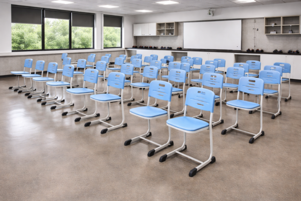Student Chair with Sled Base (HY-0235)