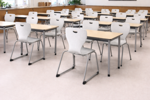 Flexible sled base student chair (HY-0267)