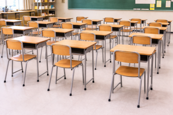 Student desk and chair set (HY-0221)