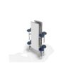 Folding Cafeteria Table with Attached Stools (HY-1015)
