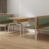 Double Booth Bench Seating