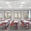 Collaborative Classroom Table with Chairs (HY-0470)