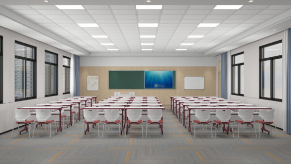 Collaborative Classroom Table with Chairs (HY-0470)