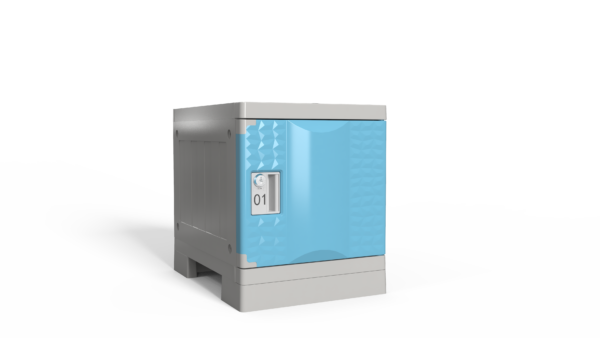 Compact modular storage locker (HY-2083)