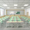 Height Adjustable Student Desk and Chair Set (HY-03101)